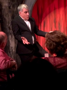 Lewis Schaffer in his weekly Leicester Square Theatre show