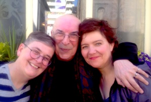 Ali Child, Michael Topping and Rosie Wakley (Photograph by Claire Smith)