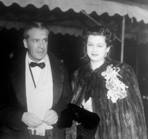 Walter Wanger and Joan Bennett 