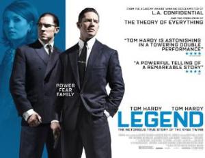 Legend - the movie poster for The Krays