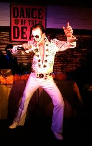 Elvis Corpsely in performance 